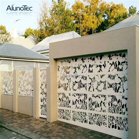 Custom Laser Engraved Panel Garden Fence Panel For Decoration Buy