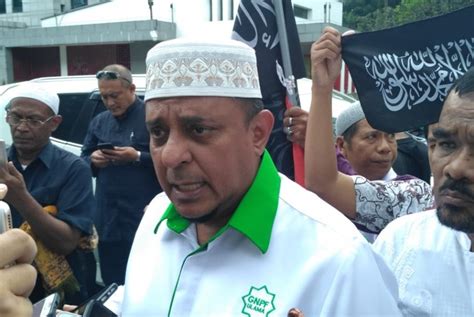 Yusuf Martak Klaim Dukungan Ulama Makin Deras Ke Pasangan Amin