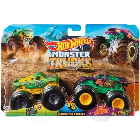 Carrinho HOT Wheels Monster TRUCK A51 Patrol X Teste Subject Mattel FYJ64 em Promoção na Americanas