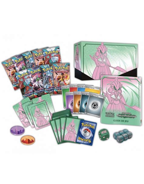 Coffret Dresseur D Elite Etb Garde De Fer Carlate Et Violet Ev