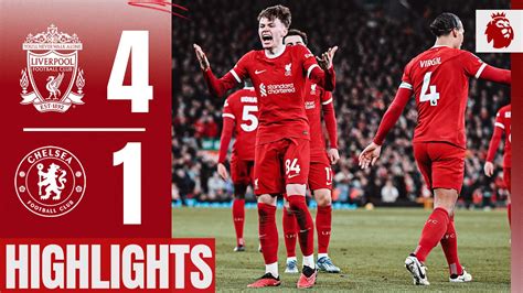 Brilliant Reds Score Four Liverpool Chelsea Highlights Youtube