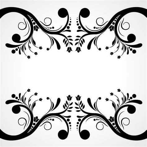 Flower Frame Ai Royalty Free Stock Svg Vector