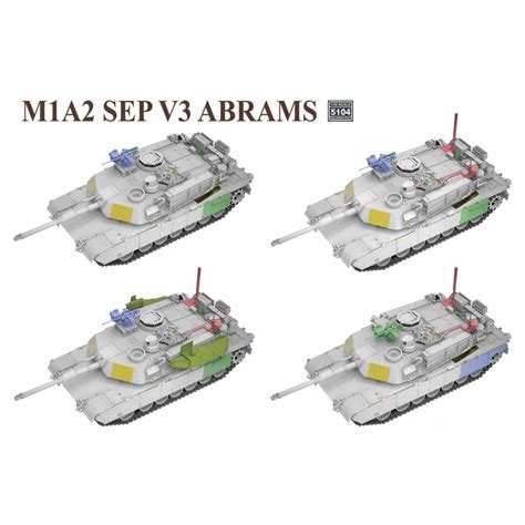 Ryefield Model M A Sep V Abrams Main Battle Tank Scale Rm