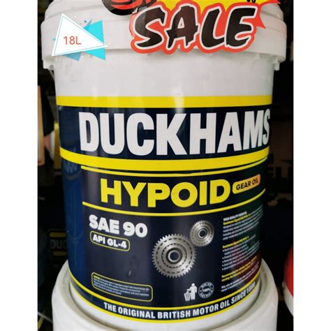 Wh Kl Original Duckhams Hypoid Gear Oil Sae L Api Gl