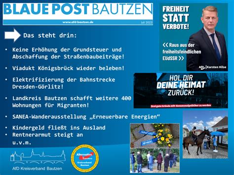 Blaue Post 07 2023 AfD Bautzen