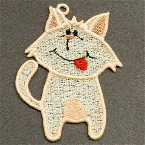 Fsl Silly Cat Machine Embroidery Design Embroidery Library At