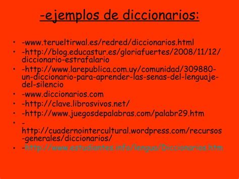 Tipos De Diccionarios 1 PPT