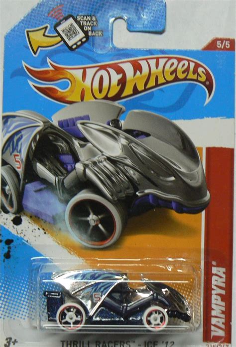 Hot Wheels Thrill Racers Ice 12 Vampyra 215247 Azul Oscuro Y Plateado Yaxa Colombia