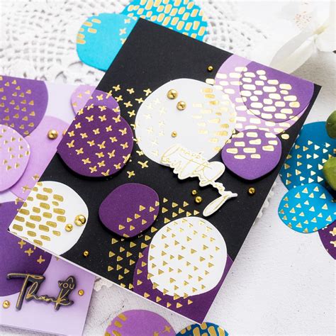 February Glimmer Hot Foil Kit Of The Month Is Here Art Studio Glimmer Spellbinders Blog