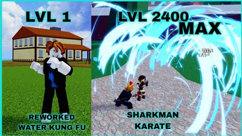 Reworked Water Kung Fu V1 Sharkman Karate V2 Fighting Styles I