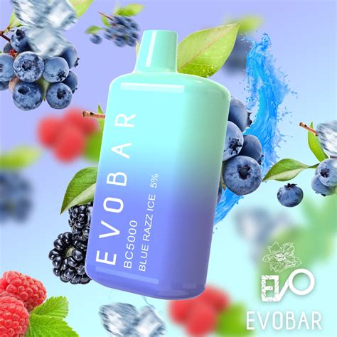 Blue Razz Ice Evo Bar Evo