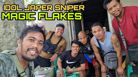 IDOL JAPER SNIPER NAMASYAL ULIT TUWANG TUWA MAGIC FLAKES NAKASAMA