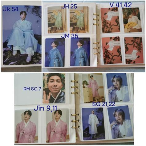 Ready Stock Bts Dalmajung Mini Photocard Loose Shopee Malaysia