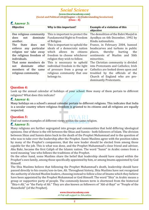 NCERT Solutions For Class 8 Social Science Civics Chapter 2 In PDF