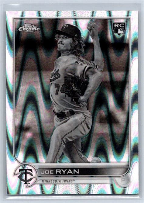 Topps Chrome Sonic Black And White Raywave Joe Ryan Ebay