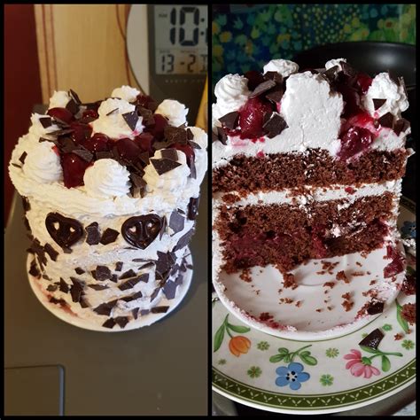 A Small Black Forest Cake Rveganrecipes