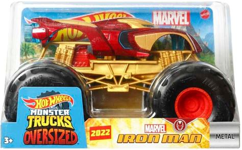 Hot Wheels Cami N Monstruo De Gran Tama O Iron Man Yaxa Store