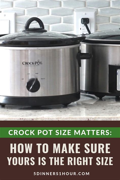 Crock Size Pot Matters How To Make Sure Your Crock Pot Is The Right