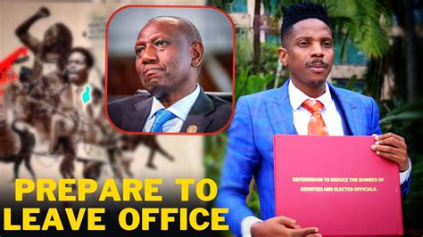 Bad News For Ruto Has Eric Omondi Vows To Remove Representatives Has