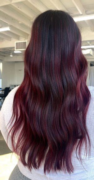 Decadent Chocolate Cherry Hair Colour Ideas Chocolate With Cherry