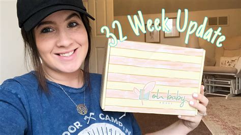 Week Pregnancy Update Unboxing Oh Baby Boxes Youtube