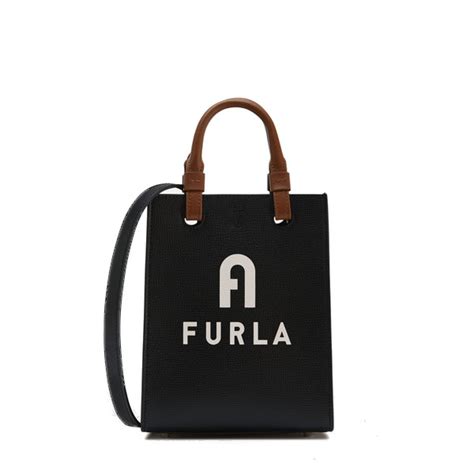 FURLA VARSITY STYLE MINI TOTE Trans Fashion