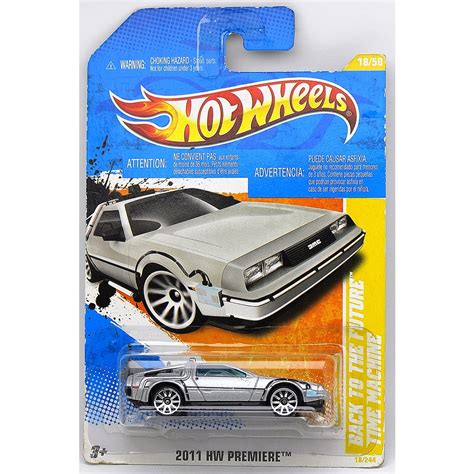 Hot Wheels Delorean Back To The Future Time Machine De Volta Para O Futuro 1 64 Lacrado Shopee