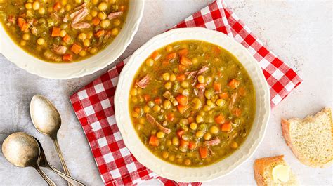 Soupe aux pois et au jambon à lancienne Recettes IGA