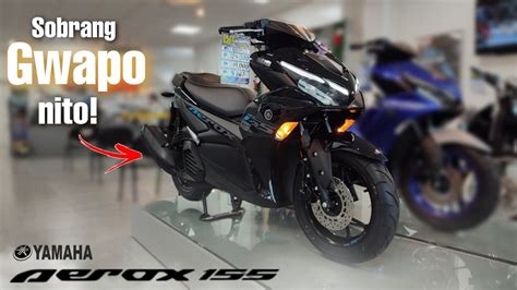 2023 New Yamaha Mio Aerox 155 Color Glossy Black Sobrang Astig Nito