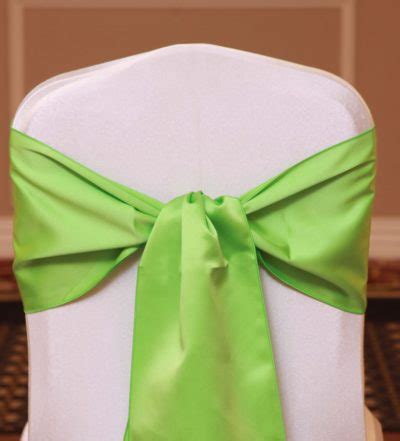 Satin Apple Green A To Z Party Rental Pa