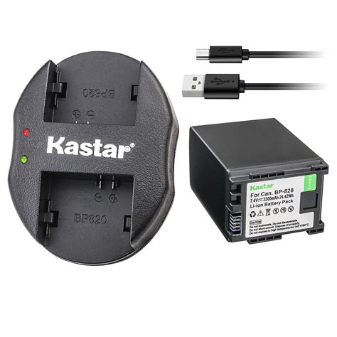 Kastar Battery Dual Charger For Canon Bp 820 Bp 828 And Canon Vixia Xa35 Camera Ebay