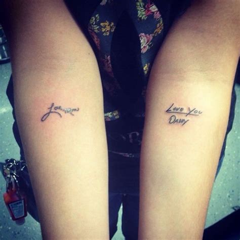 Love Placement And Idea Parents Signatures Signature Tattoos