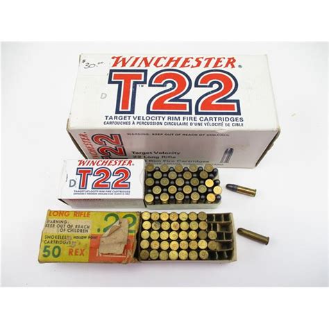 Assorted 22 Long Rifle Ammo Switzers Auction And Appraisal Service