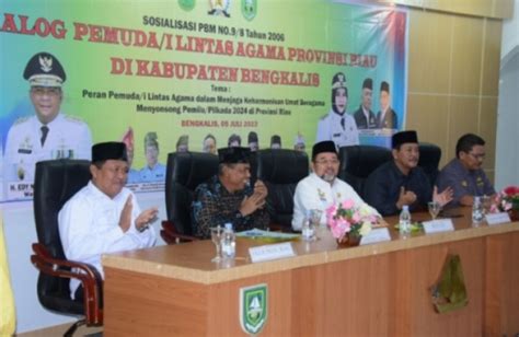 Bupati Kasmarni Sambut Baik Dialog Tokoh Pemuda Lintas Agama Provinsi