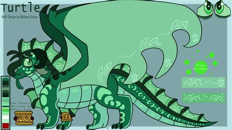 Turtle Wings Of Fire By Blizzarddrawz On Deviantart