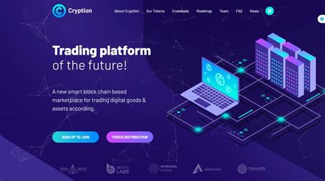 Cryption Ico Cryptocurrency Blockchain Wordpress Theme Website