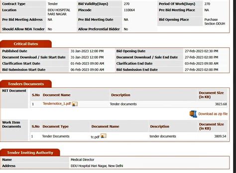 Delhi e Procurement: Documents, Register, Apply, ETender