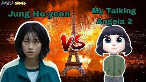 Making Squid Game Jung Ho Yeon Vs My Talking Angela 2 🐉💥💚 Youtube