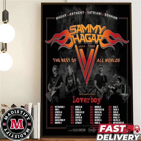 Sammy Hagar August Tour Dates Deana Caroljean