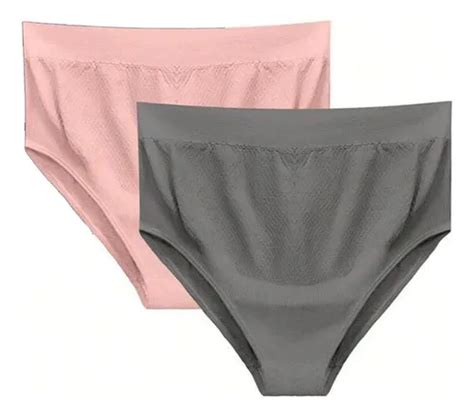 Kit Calcinha Gestante Alta Hot Pants Maternidade C S Alto Parcelamento Sem Juros