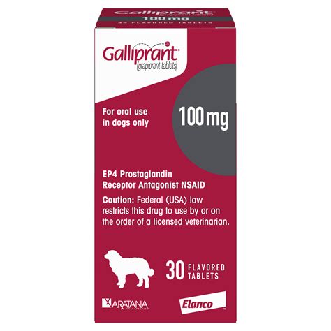 Galliprant (Grapiprant) Flavored Tabs 100mg 30ct