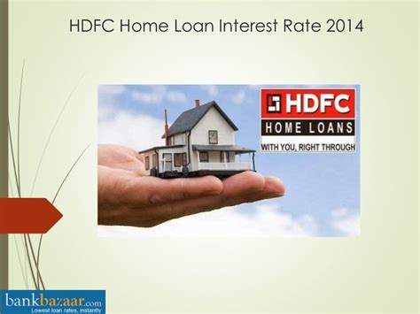 Hdfc Home Loan Interest Rate