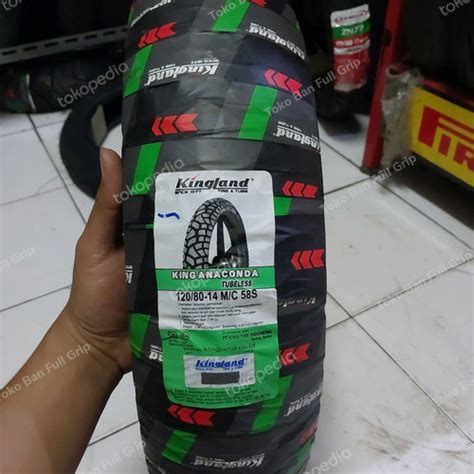 Jual Kingland King Anaconda 120 80 Ring 14 Ban Motor Tubeless PCX 150