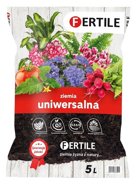 Ziemia Uniwersalna 5L Fertile 100P Cena Opinie Ziemia