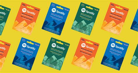 Spotify Premium Gift Cards on Behance