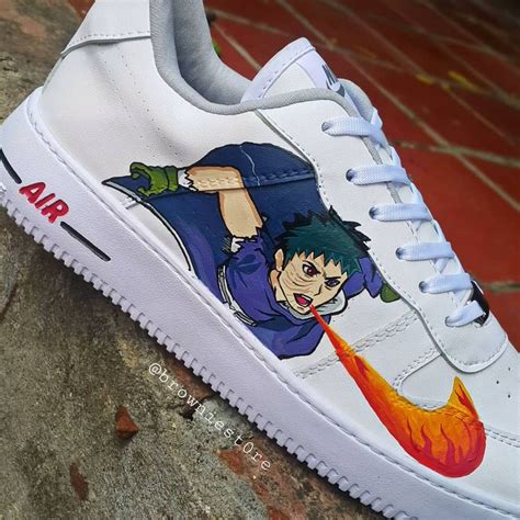 Madara X Obito Air Force Custom In Men S Shoes Nike Air Force