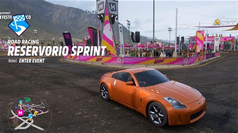 Forza Horizon 5 Reservorio Sprint Nissan Fairlady Z 2003 Youtube