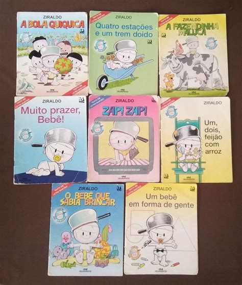 Coleção Completa Bebê Maluquinho de Ziraldo 08 Exemplares Livro