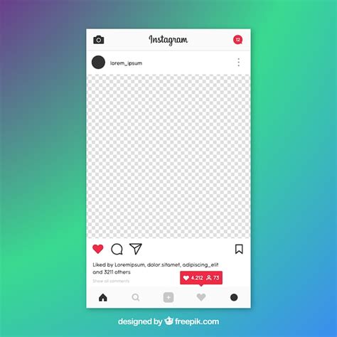 Instagram Post Template Freepik, Have a look at our free instagram ...