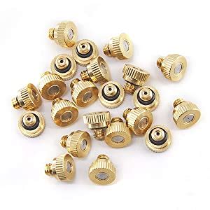 Amazon RuoFeng Mister Nozzles Brass For Outdoor Cooling System Low